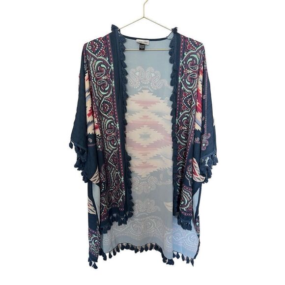 Tasha Polizzi Marrakesh Tile Print Duster - Picture 3 of 7